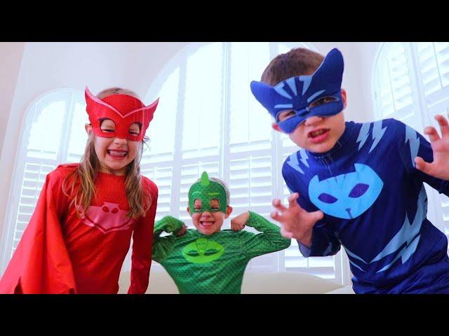 PJ Masks VS Ice Cream Thief | PJ Masks in Real Life | Videos for Kids | PJ Masks Videos