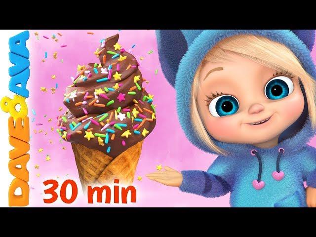 The Ice Cream Song | Baby Songs and Nursery Rhymes | Dave and Ava