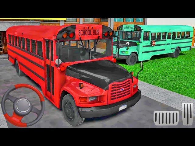 Offroad School Bus Driving Simulator - Bus Games! Android gameplay