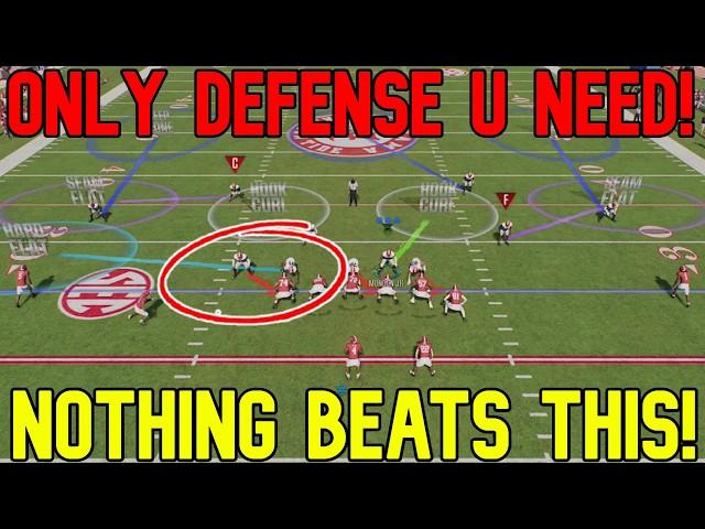 EVERYONE RAGE QUITS Vs This OVERPOWERED *NEW* DEFENSE! College Football 25 Gameplay Tips & Tricks