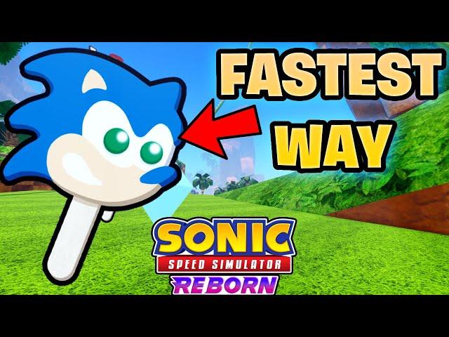 The *FASTEST WAY* To Get Sonic Popsicles In Sonic Speed Simulator!