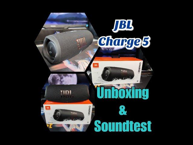 JBL CHARGE 5 - UNBOXING AND SOUND TEST (A BIG IMPROVEMENT FROM CHARGE 4)