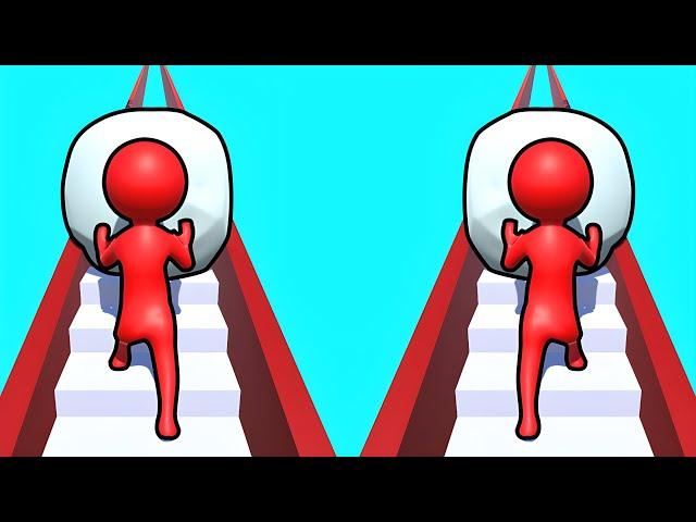 Snow Roll 3D Gameplay (by WIDOGROUP GAME) | Funny Snow Run
