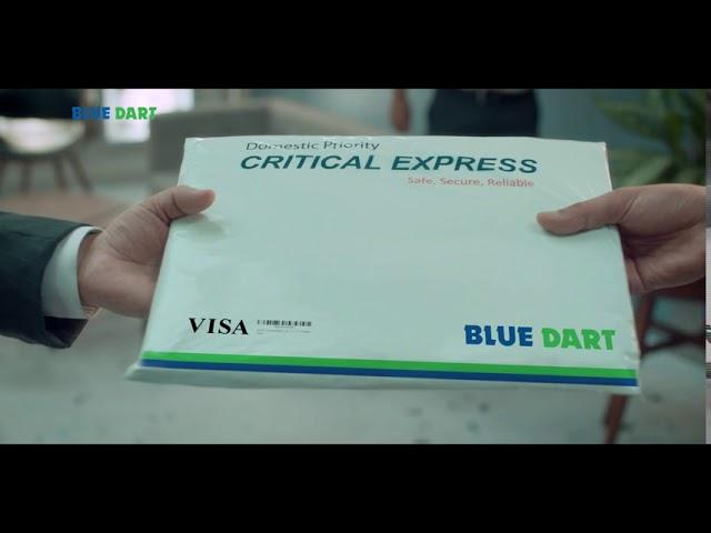 Blue Dart : Critical Express | #WeMoveSoYourWorldCanMove | #BlueDartIT