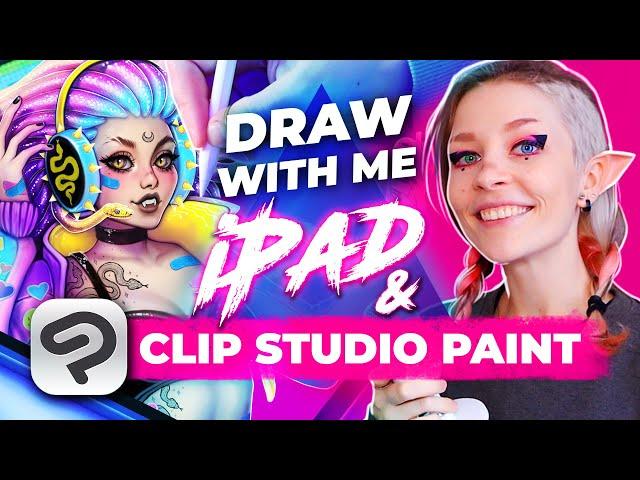 Clip Studio Paint on iPad️ Review + Tutorial