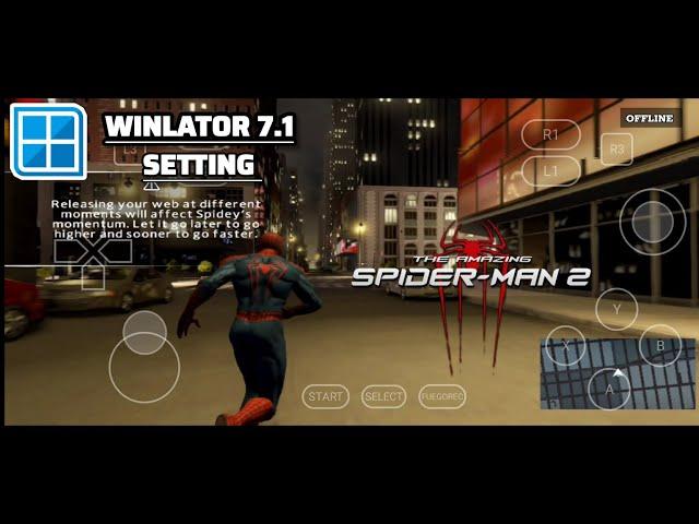 THE AMAZING SPIDER-MAN 2 Winlator 7.1 Emulador Android, Snapdragon 720G + Setting