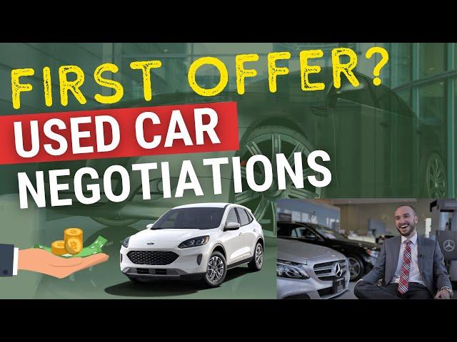 How to Negotiate Used Car Price: Lowest Offer to Make on Used Cars (2021)