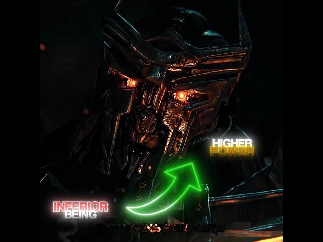 Is Scourge among the top 3 villains in the live action movies? #shorts #transformers