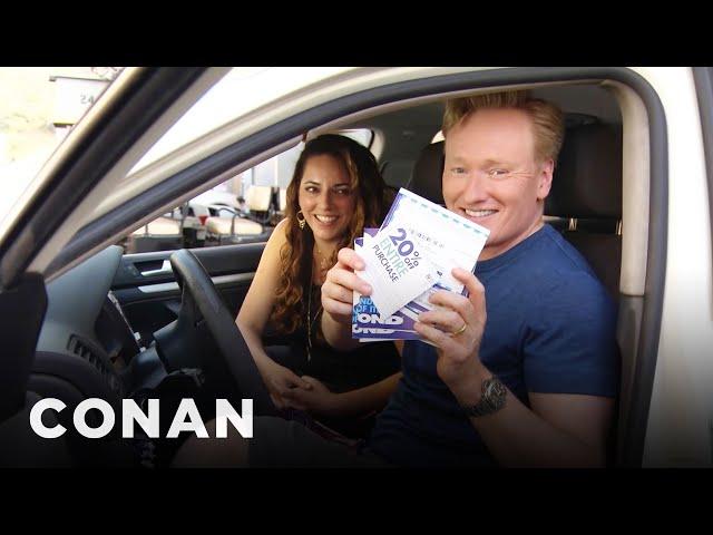 Conan Helps His Assistant Buy A New Car | CONAN on TBS