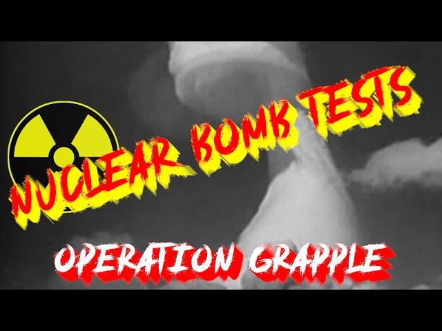 Nuclear Bomb Tests - Operation Grapple - UIN 1957