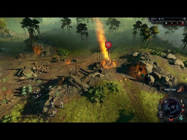 Age of Wonders 4 Gameplay - Two battles included, No commentary