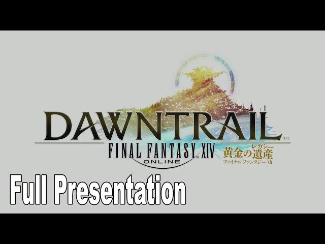 Final Fantasy XIV Online Dawntrail Full Presentation