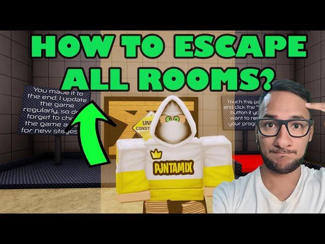 ROBLOX ESCAPE ROOM! [ Full Game ]