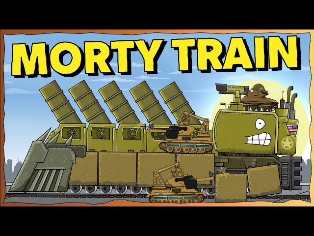 "Morty Train" Cartoons about tanks