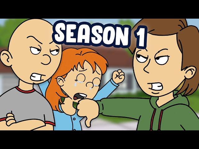 Classic Caillou And Rosie Gets Grounded: Season 1