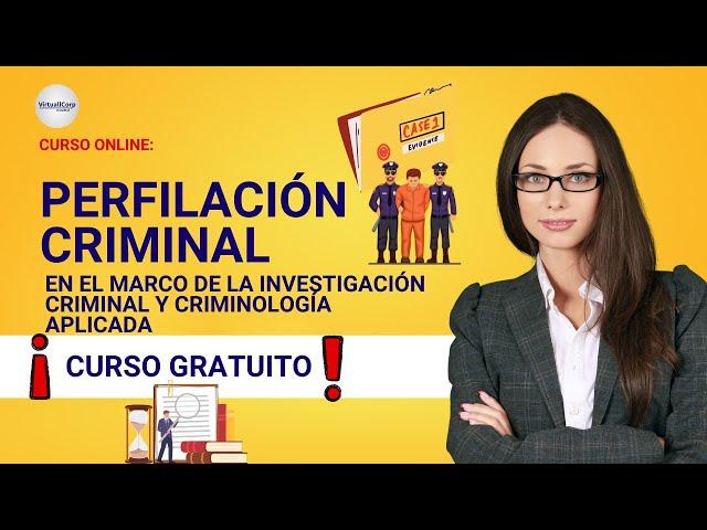  CURSO: PERFILACION CRIMINAL ǀ COMPLETO Y GRATIS (2024)   PARTE 1