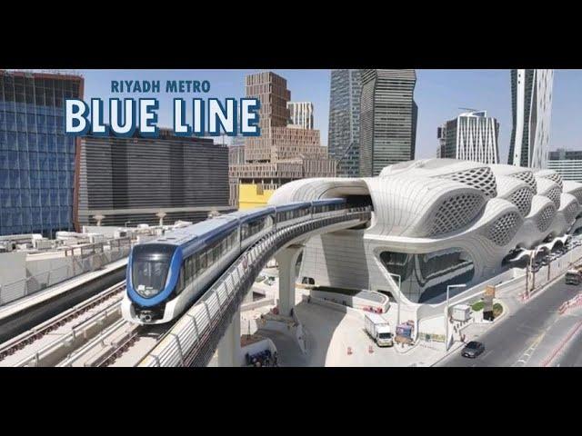 Riyadh Metro - Blue Line in 4K HD