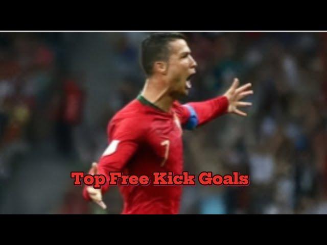 CRISTIANO RONALDO'S MOST AMAZING FREE KICK GOALS EVER! 