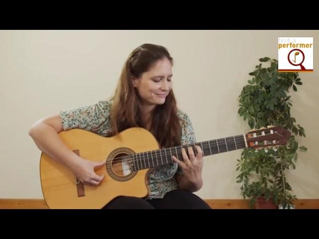 Hire The Female Flamenco Guitarist - La Cumparsita || Find a Performer