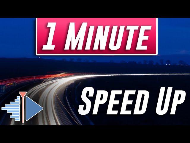 Kdenlive : How to Speed Up Video