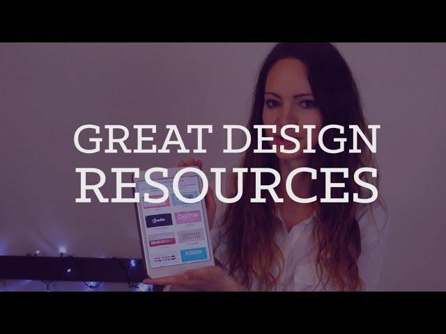 Top design resources | CharliMarieTV