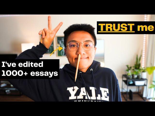 Watch THIS Before Starting Your Common App Essay