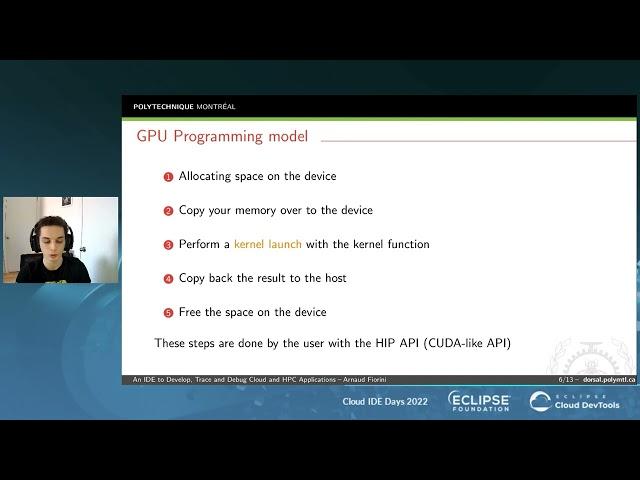 An IDE to Develop, Trace and Debug Cloud and HPC Applications - Arnaud Fiorini - Cloud IDE Days 2022