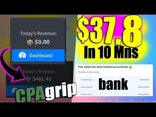 CPA Marketing Free Traffic Method | Self-Click Trick Get Paid $19+/DAY Free Traffic (No VPN)