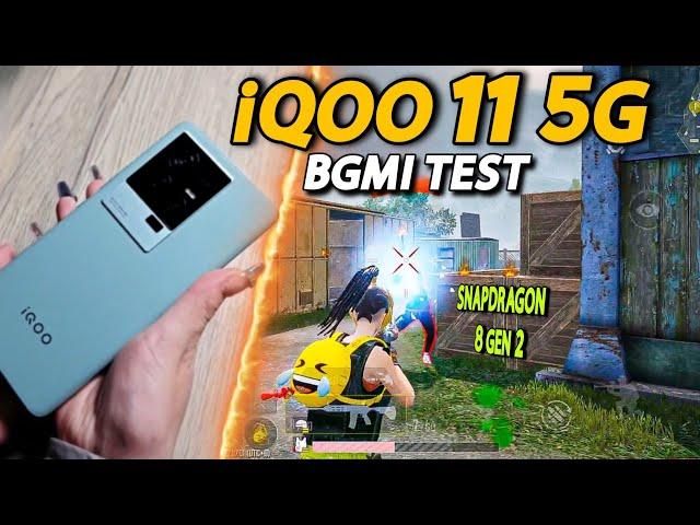 iQOO 11 5G BGMI TEST 90FPS || iQOO 11 PUBG GRAPHICS TEST | iQOO 11 5G