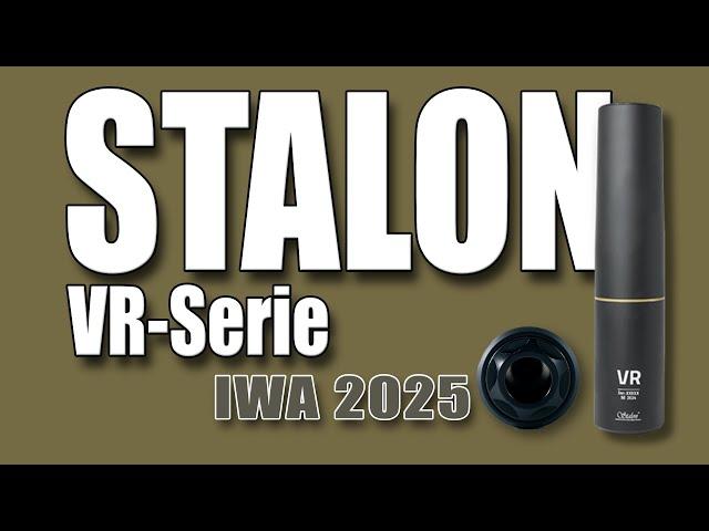 NEW STALON VR-SERIE - Unique suppressor - Special features for semi automatic rifles