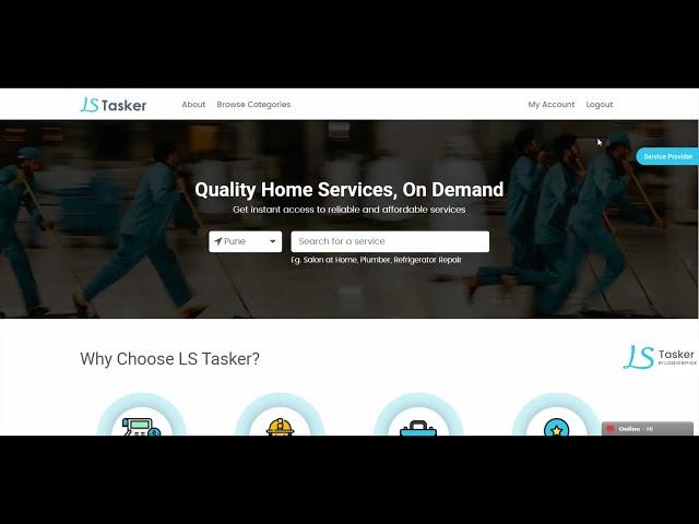 Service Marketplace PHP Script | LS Tasker Clone | Logicspice