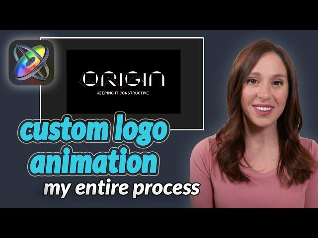 Custom Logo Animation in Apple Motion | My whole process