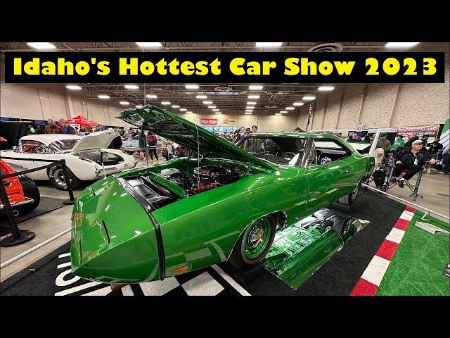 IDAHO CLASSIC CAR SHOW 2023 - Hot Rods, Customs, Rat Rods, Muscle Cars & Motorcycles in 4K HDR