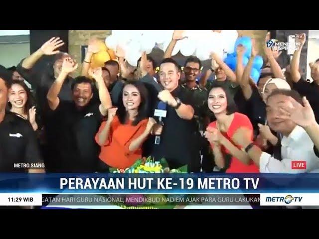 Meriahnya Perayaan HUT ke-19 Metro TV di Surabaya