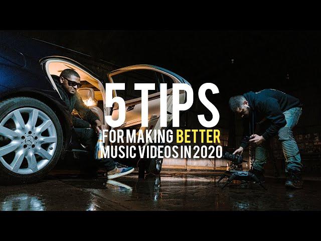 5 Tips For Making BETTER Music Videos