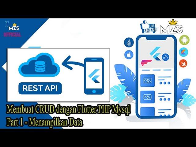 Membuat Crud dengan  Flutter php mysql