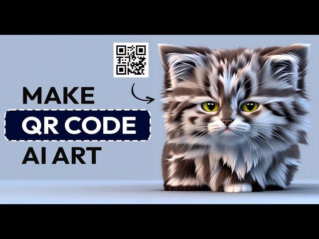 Learn how to make stunning QR code art using AI