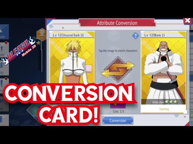 [BLEACH Mobile 3D] CONVERSION CARD