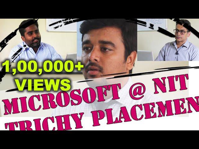 3 Rounds - Microsoft Job Interview - Re-enacted - Mohit Agrawal - Rejection story - Campus Placement