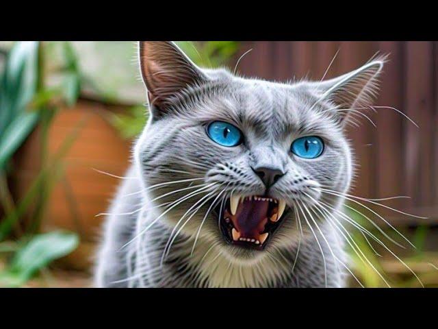 Cats Meowing Aggressively | Angry Cat Sounds To Attract Cats | Cat Videos Meowing