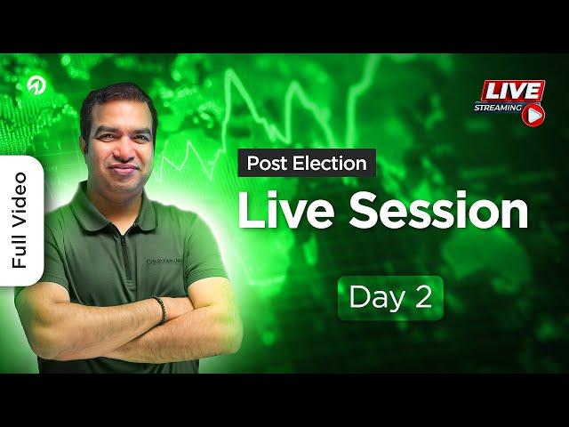 Day -2 Post Election Live Decoding Session | Full Video