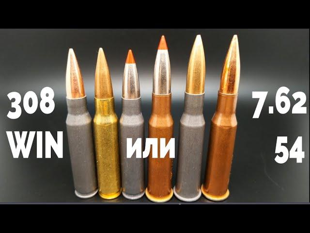 308 WIN ИЛИ 7.62 х 54 ЧТО ВЫБРАТЬ ???