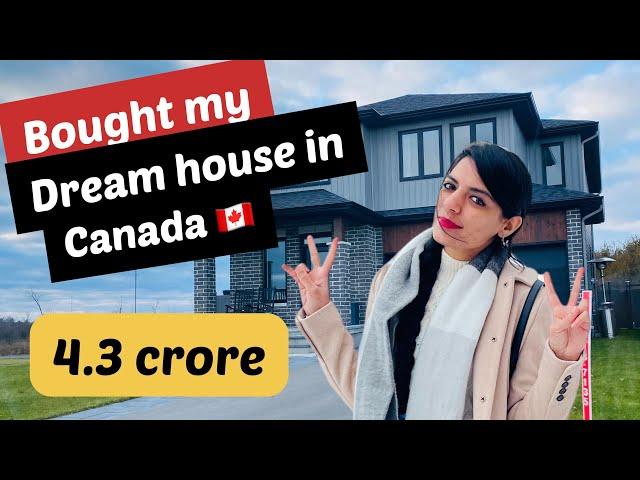 I Bought my First House in Canada | My Dream House Tour | Sandy Talks Canada