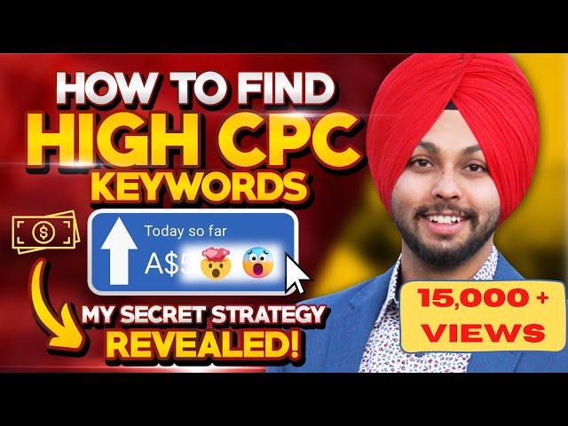 How to find high CPC keywords for international blogging 2024 | High CPC keywords for Adsense *TRICK