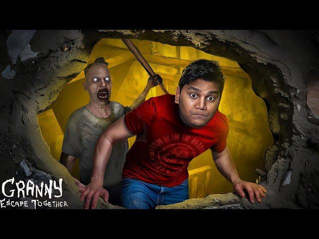 INTENSE BASEMENT ESCAPE GAMEPLAY | Granny Escape Together