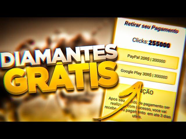 BUG DIAMANTES GRÁTIS - Free Fire