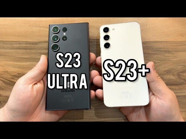 Samsung Galaxy S23 Ultra vs Samsung Galaxy S23+