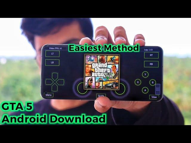 How To Play Real Gta 5 On Android | GTA 5 Mobile Me Kaise Khele | Easy Method