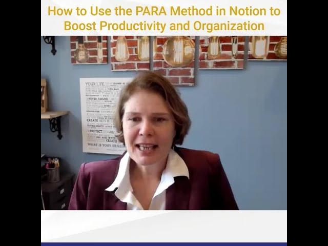 How to Use the PARA Method in Notion to Boost Productivity and Organization - The Brilliance Mine