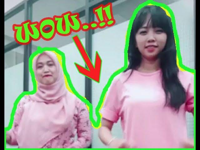 TikTok di Kantor  WOW PinkPink Keliatan Jelas Bangeettt..